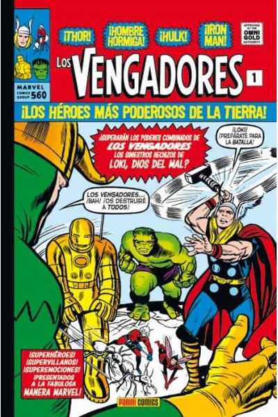 Marvel Gold · Los Vengadores 01
