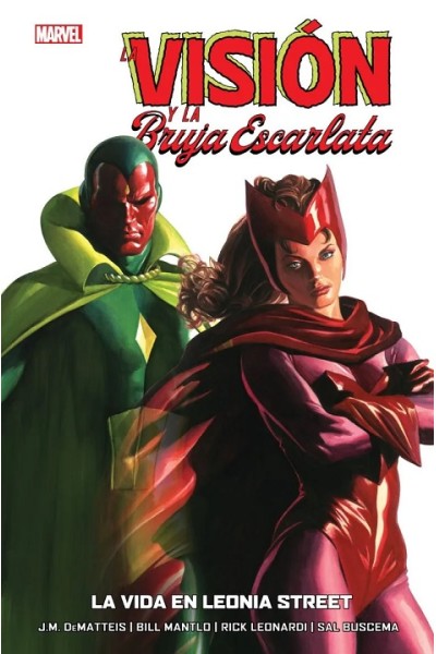 Marvel HC · La Visión Y La Bruja EScarlata: La Vida En Leonia Street