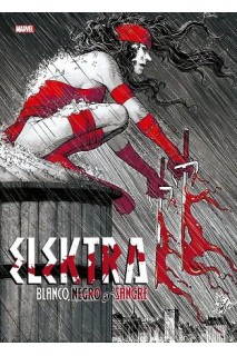 Elektra Blanco Negro Y Sangre Marvel Treasury Edition