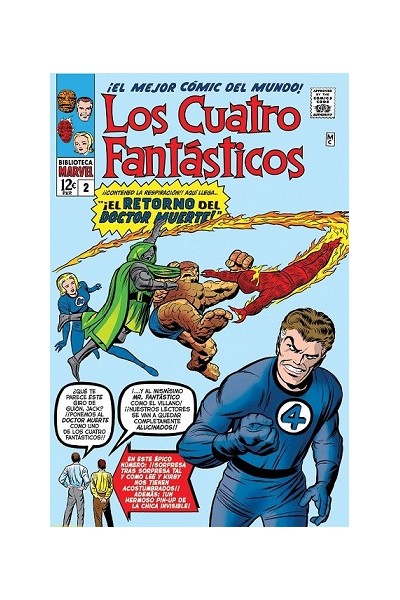 Biblioteca Marvel · Los Cuatro Fantasticos 02