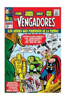 BIBLIOTECA MARVEL · LOS VENGADORES 01
