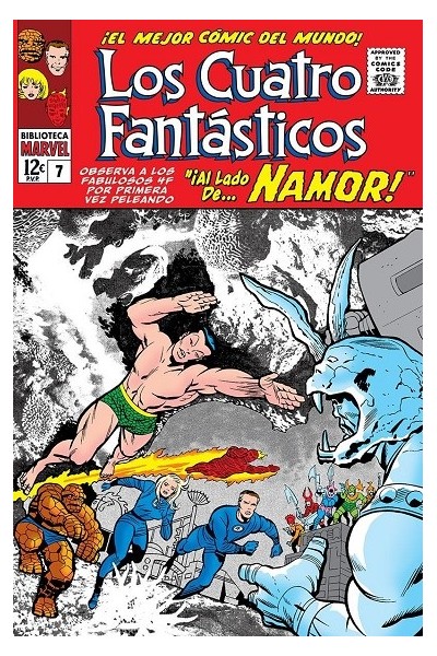 Biblioteca Marvel · Los Cuatro Fantasticos 07