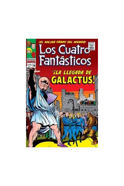 Biblioteca Marvel · Los Cuatro Fantasticos 10