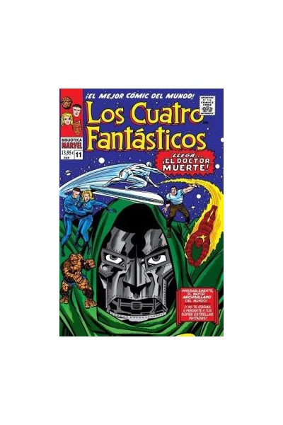 Biblioteca Marvel · Los Cuatro Fantasticos 11