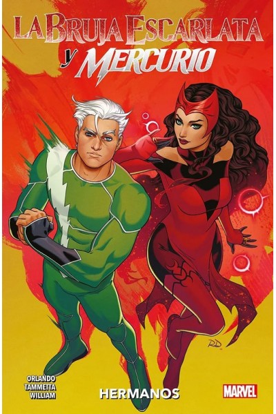 Héroes Marvel · Bruja Escarlata Y Mercurio