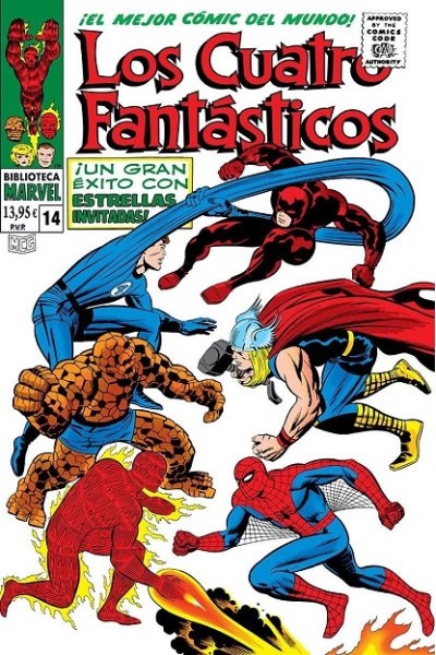 Biblioteca Marvel · Los Cuatro Fantasticos 14