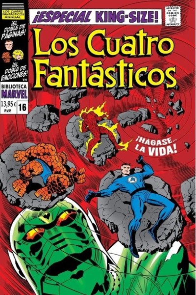 Biblioteca Marvel · Los Cuatro Fantasticos 16