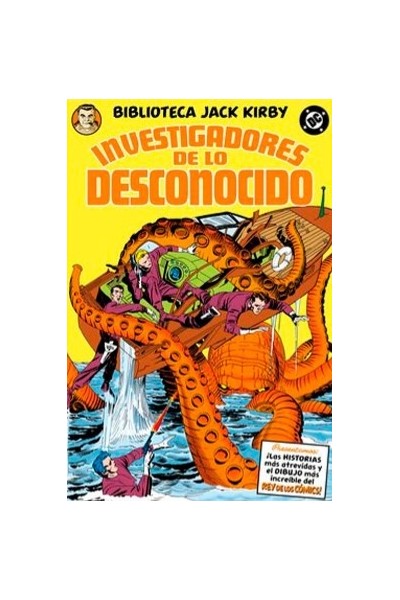 BIBLIOTECA JACK KIRBY · INVESTIGADORES DE LO DESCONOCIDO