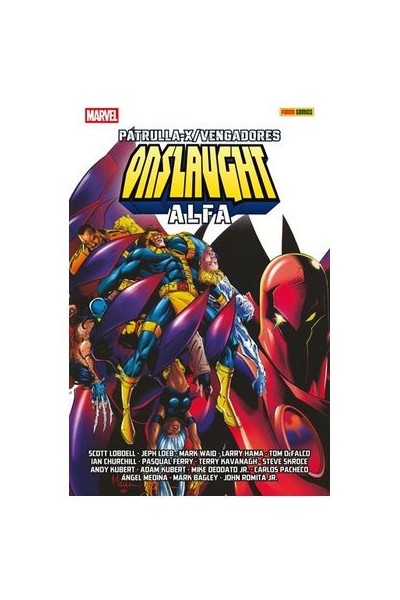 PATRULLA-X/VENGADORES: ONSLAUGHT ALFA