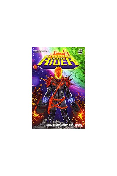 Cosmic Ghost Rider Tp Baby Thanos Must Die (Inglés)