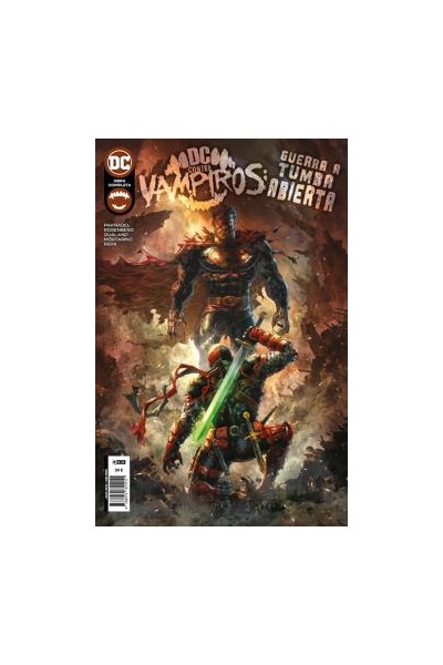 Dc Contra Vampiros Guerra A Tumba Abierta