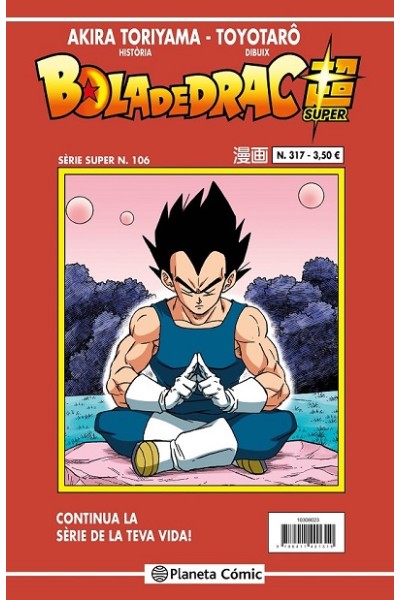 Bola De Drac Super 106 Serie Vermella Nº317