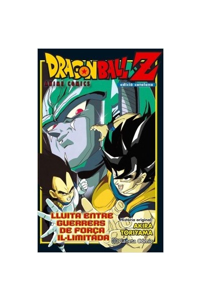 Bola De Drac Z Anime Comics Lluita Entre Guerrers De Força Il·Limitada