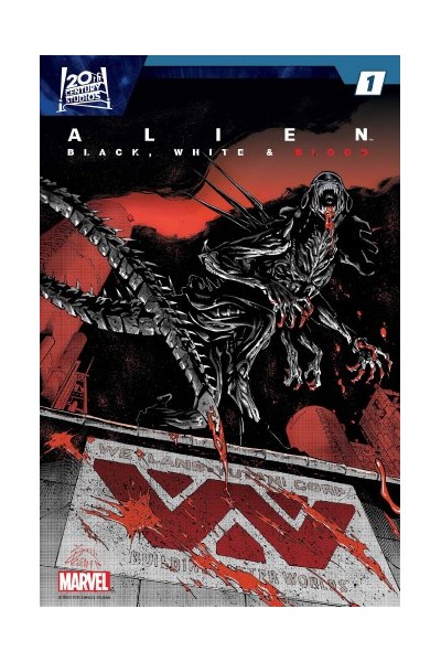 Alien Black White & Blood (Inglés) 01