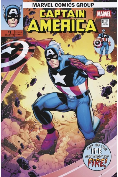Captain America (Inglés) 01 Retro Vision Var.