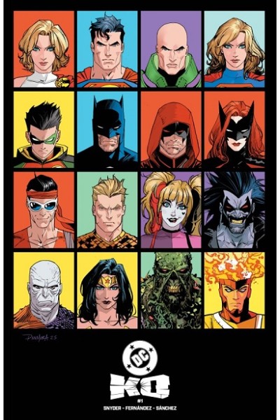 Dc K.O. (Inglés) 01 Variant Cvr C