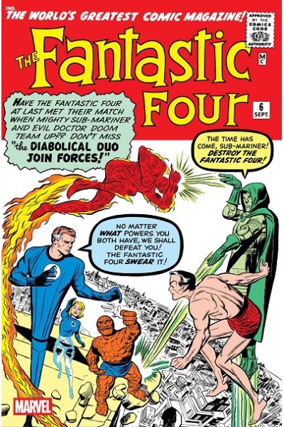 Fantastic Four (Inglés) 06 Facsimile