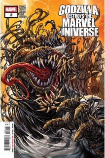Godzilla Destroys The Marvel Universe (Inglés) 02