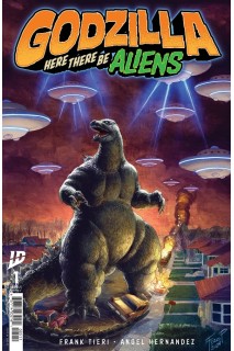 Godzilla Here There Be Aliens (Inglés) 01