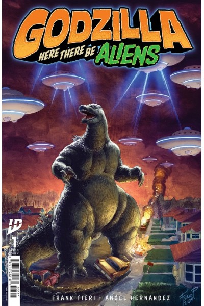 Godzilla Here There Be Aliens (Inglés) 01