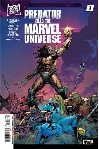 Predator Kills The Marvel Universe (Inglés) 01