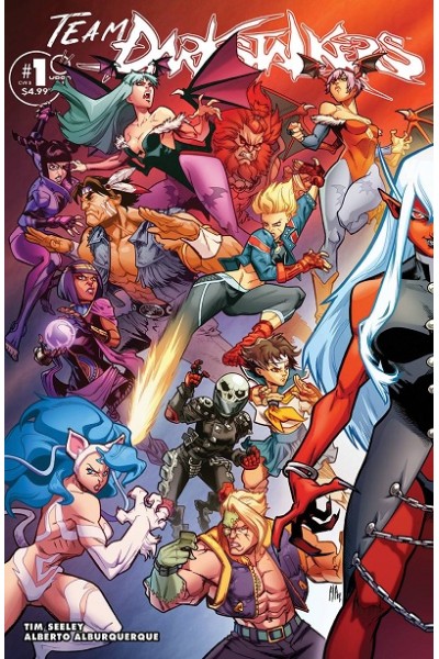 Team Darkstalkers (Ingles) 01 Variant Cover B