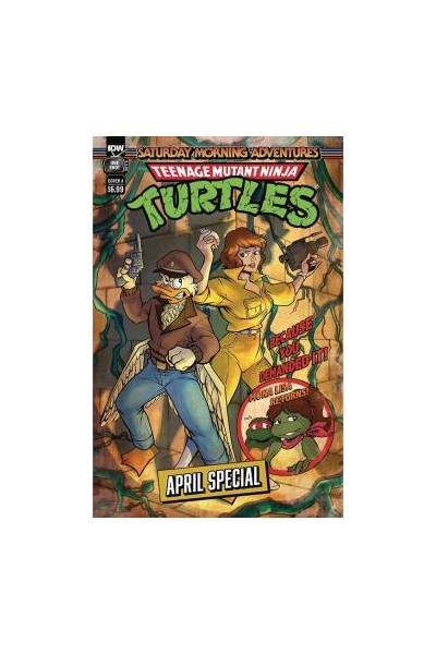 Tmnt Saturday Morning Adventures April Special