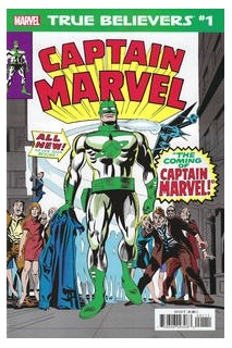 True Believers #1 Captain Marvel (Inglés)