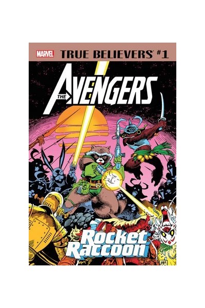 True Believers #1 The Avengers Rocket Raccoon (Inglés)