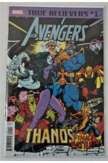 True Believers #1 The Avengers Thanos (Inglés)