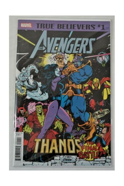 True Believers #1 The Avengers Thanos (Inglés)