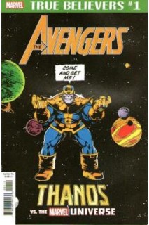 True Believers #1 The Avengers Thanos Vs The Marvel Universe (Inglés)