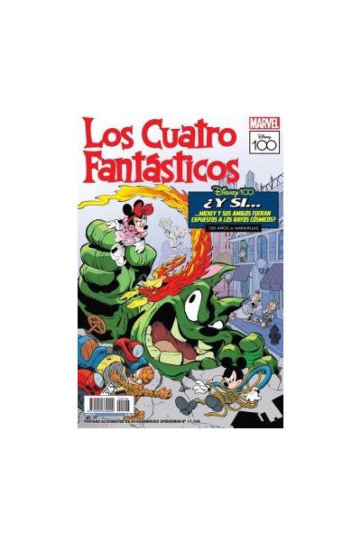 El Asombroso Spiderman 17 (226) (Portada Alternativa Disney 100 - Los 4 Fantasticos)