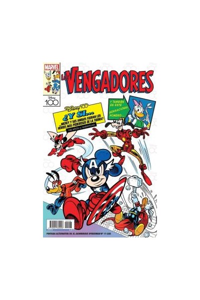 El Asombroso Spiderman 17 (226) (Portada Alternativa Disney 100 - Los Vengadores)