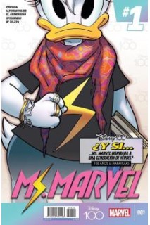 El Asombroso Spiderman 20 (229) Portada Alternativa Disney Ms. Marvel
