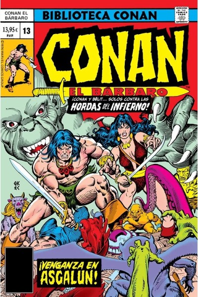 Biblioteca Conan TPB · Conan El Barbaro 13