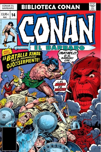 Biblioteca Conan TPB · Conan El Barbaro 14