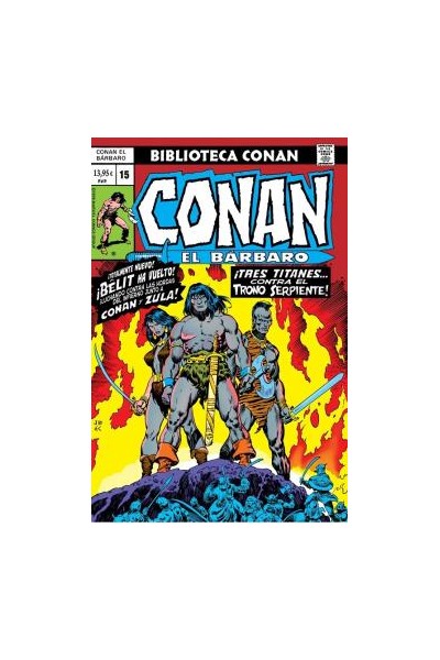 Biblioteca Conan TPB · Conan El Barbaro 15