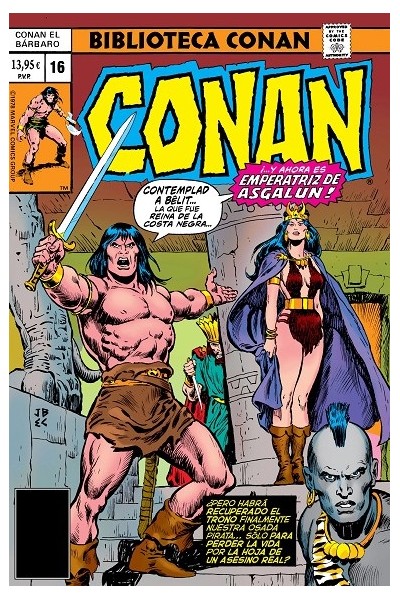 Biblioteca Conan TPB · Conan El Barbaro 16