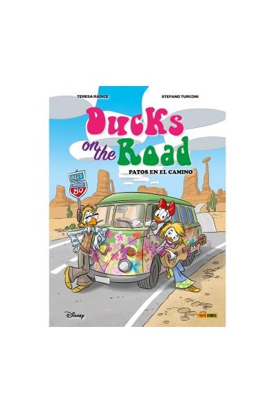Biblioteca Disney · Ducks On The Road:Patos En La Carretera