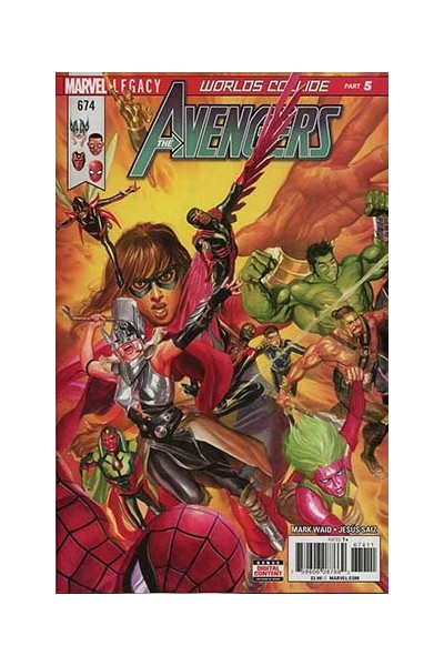 AVENGERS (INGLÉS) 674