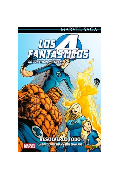 Marvel Saga · Los 4 Fantasticos De Jonathan Hickman 02