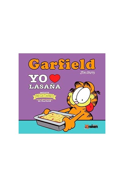 GARFIELD. YO AMO LA LASAÑA