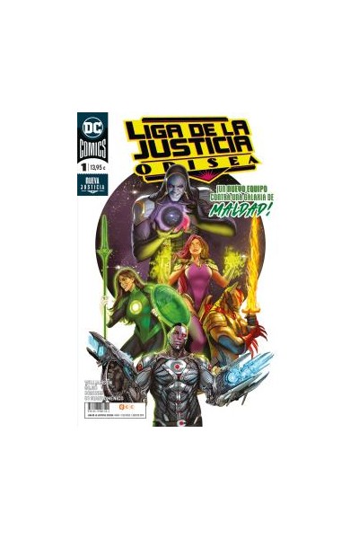 Liga De La Justicia Odisea 01