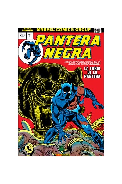 Marvel Gold · Pantera Negra 01