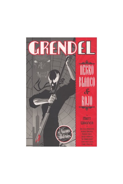 Grendel Negro , Blanco Y Rojo 01