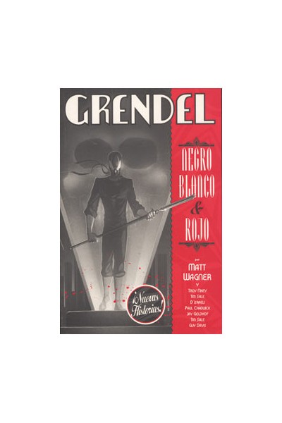 Grendel Negro , Blanco Y Rojo 03