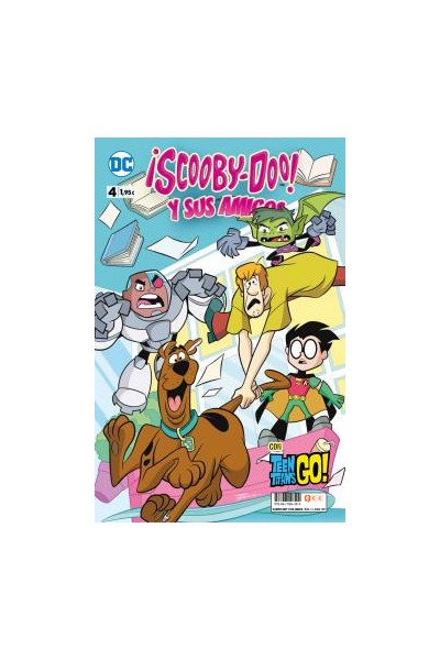 ¡Scooby-Doo! Y Sus Amigos Con Teen Titans Go! Vol.4
