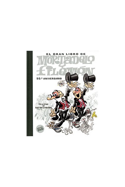 EL GRAN LIBRO DE MORTADELO Y FILEMON + DVD
