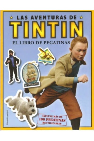 Las Aventuras De Tintín: El Libro De Pegatinas